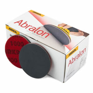 P180 Grit Abralon Velcro Sanding Discs 150mm - Single Disc